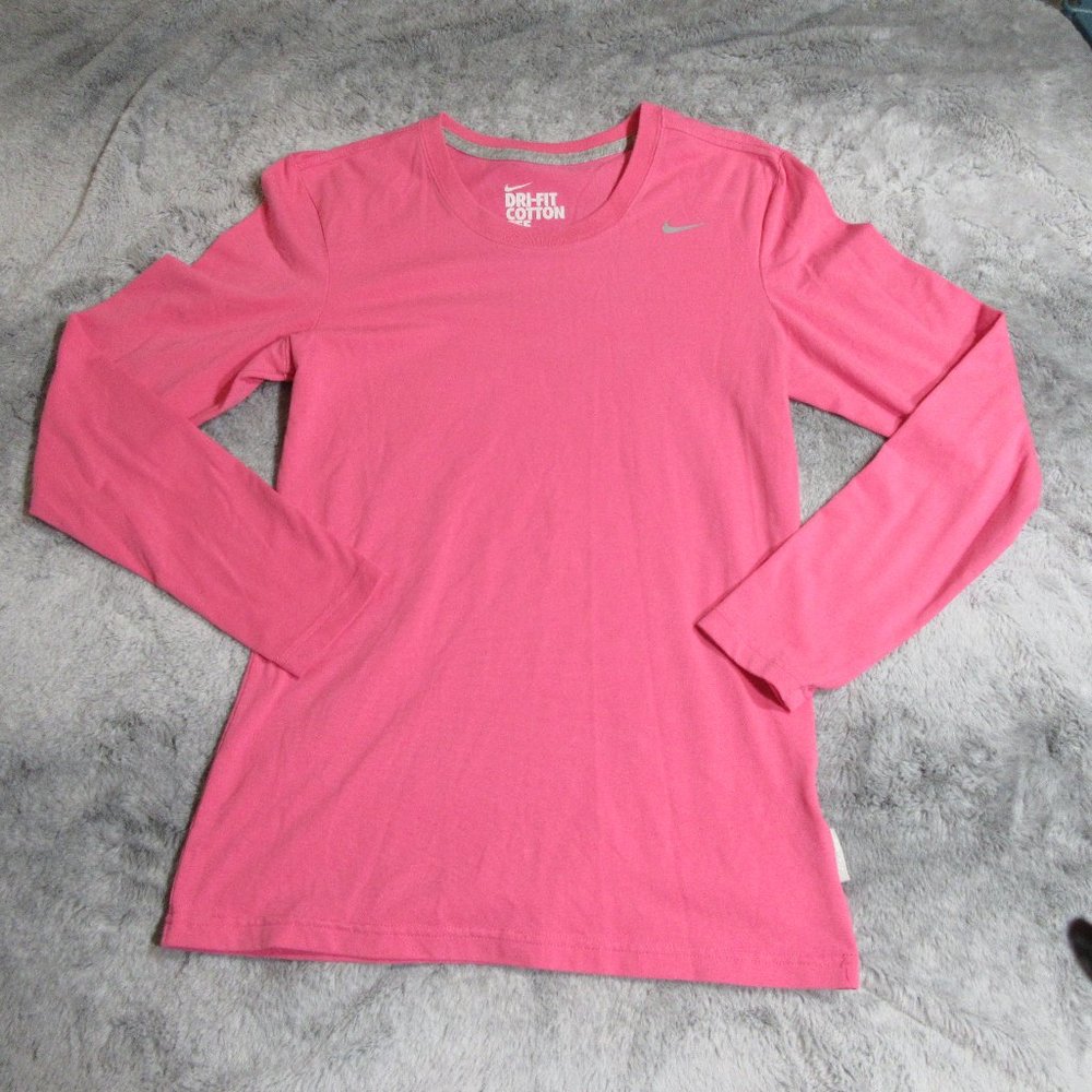 Nike Dri-Fit Cotton Tee Pink
